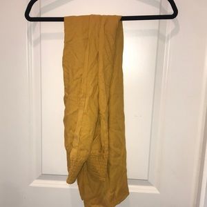 Yellow forever 21 pants